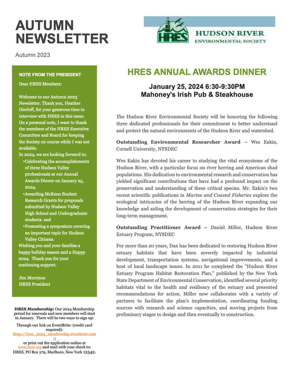 2023 Autumn Newsletter