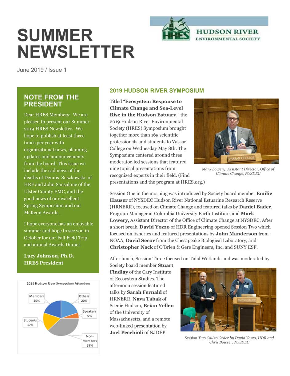 2019 Summer Newsletter